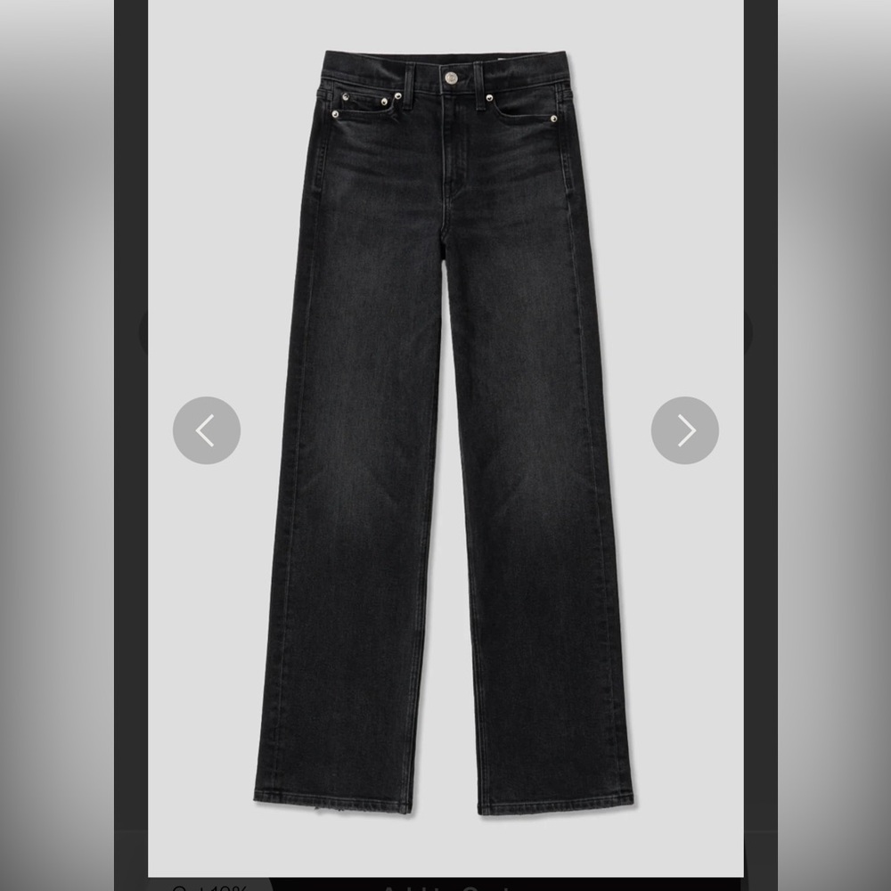 AYR Secret Sauce- Women's Straight Leg Black Jeans- Great Condition!